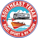 Southeast Texas Boat Sport & RV Show Logo” width=