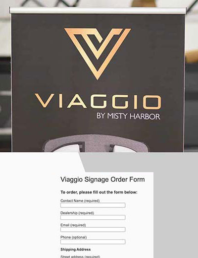 POP Signage Order Form