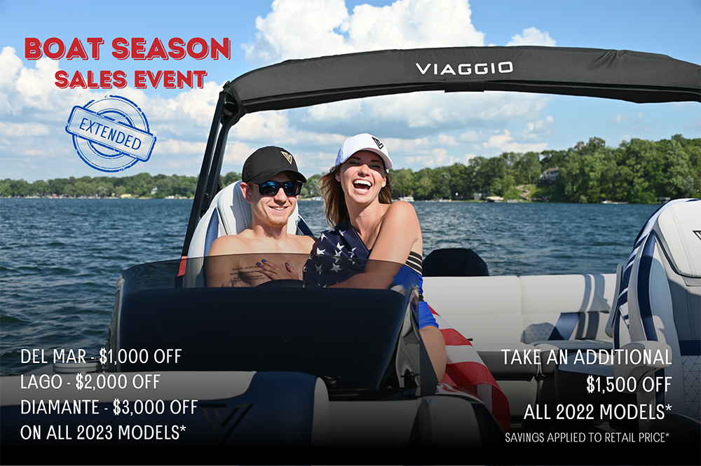 Viaggio's Boat Season Sales Event - EXTENDED