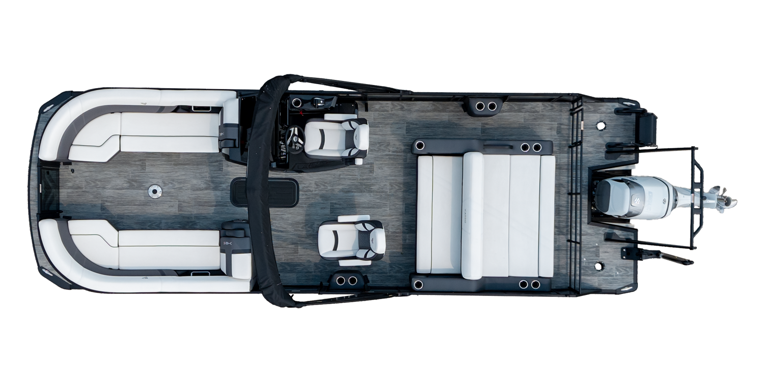 Overhead Picture Lago Z24S-CC Pontoon Boat
