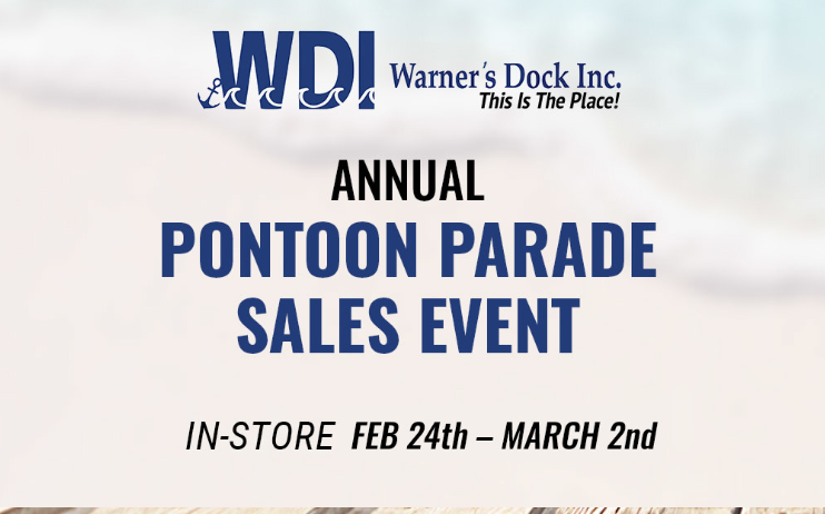 Annual Pontoon Parade Sales Event